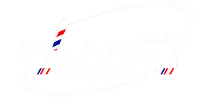 Planet Barbershop Logo